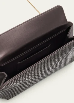 Giorgio ArmaniCrystal Satin Clutch Bag