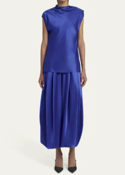 Giorgio ArmaniDouble Silk Satin Blouse