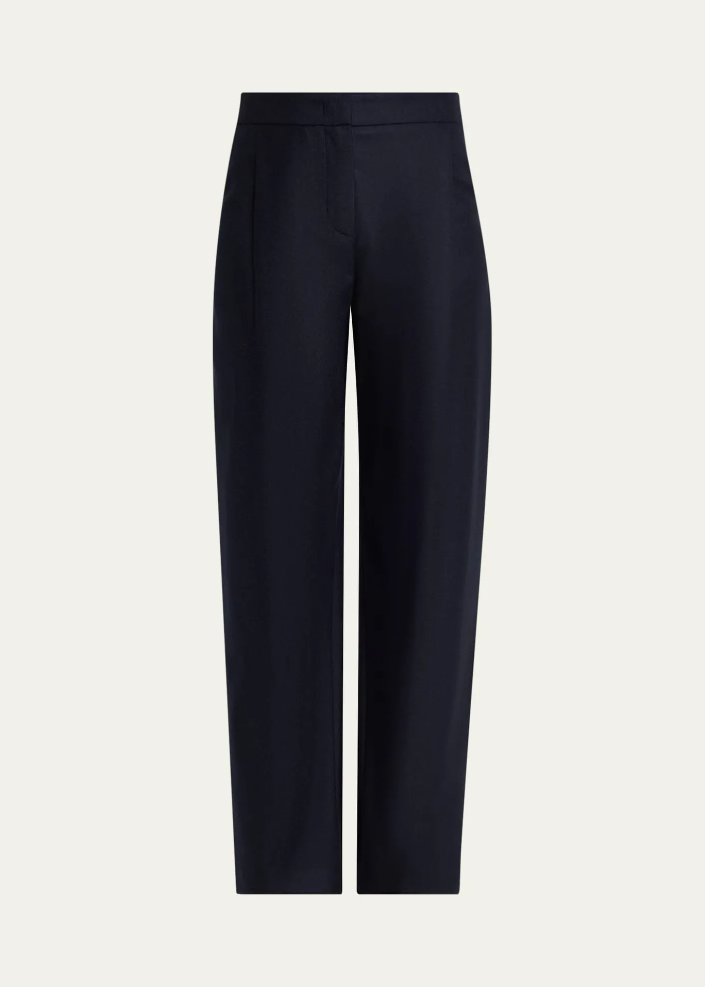 Giorgio ArmaniFlanella Cashmere Straight-Leg Pants