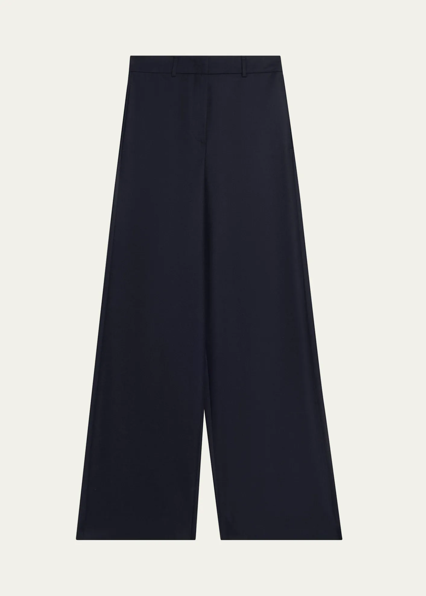 Giorgio ArmaniFlanella Cashmere Wide-Leg Pants