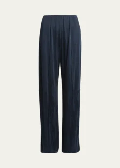 Giorgio ArmaniJacquard Jersey Straight-Leg Trousers