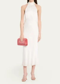 Giorgio ArmaniLa Prima Satin & Rhinestone Clutch Bag