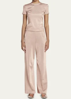 Giorgio ArmaniLurex Bonded Jersey Trousers