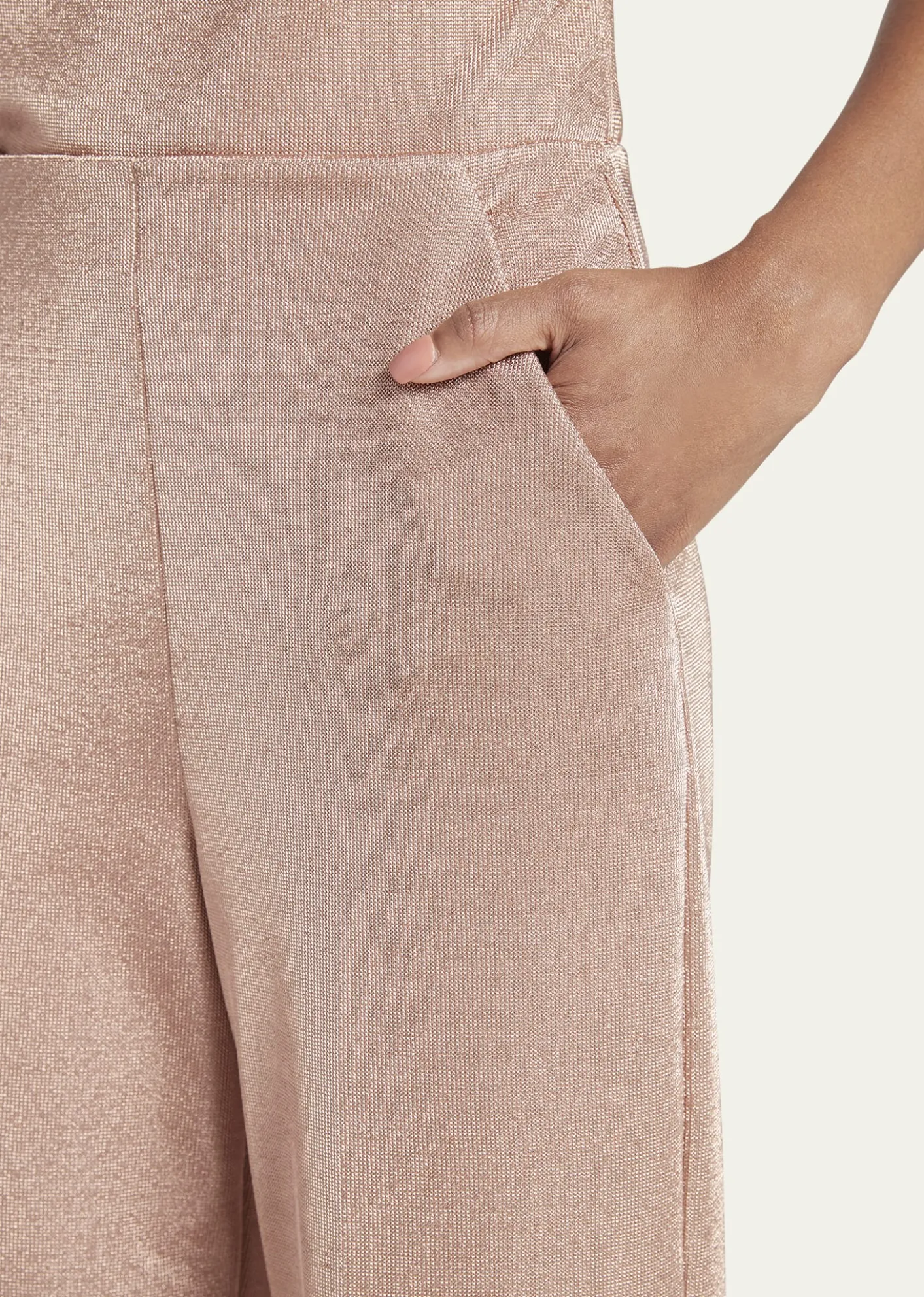Giorgio ArmaniLurex Bonded Jersey Trousers