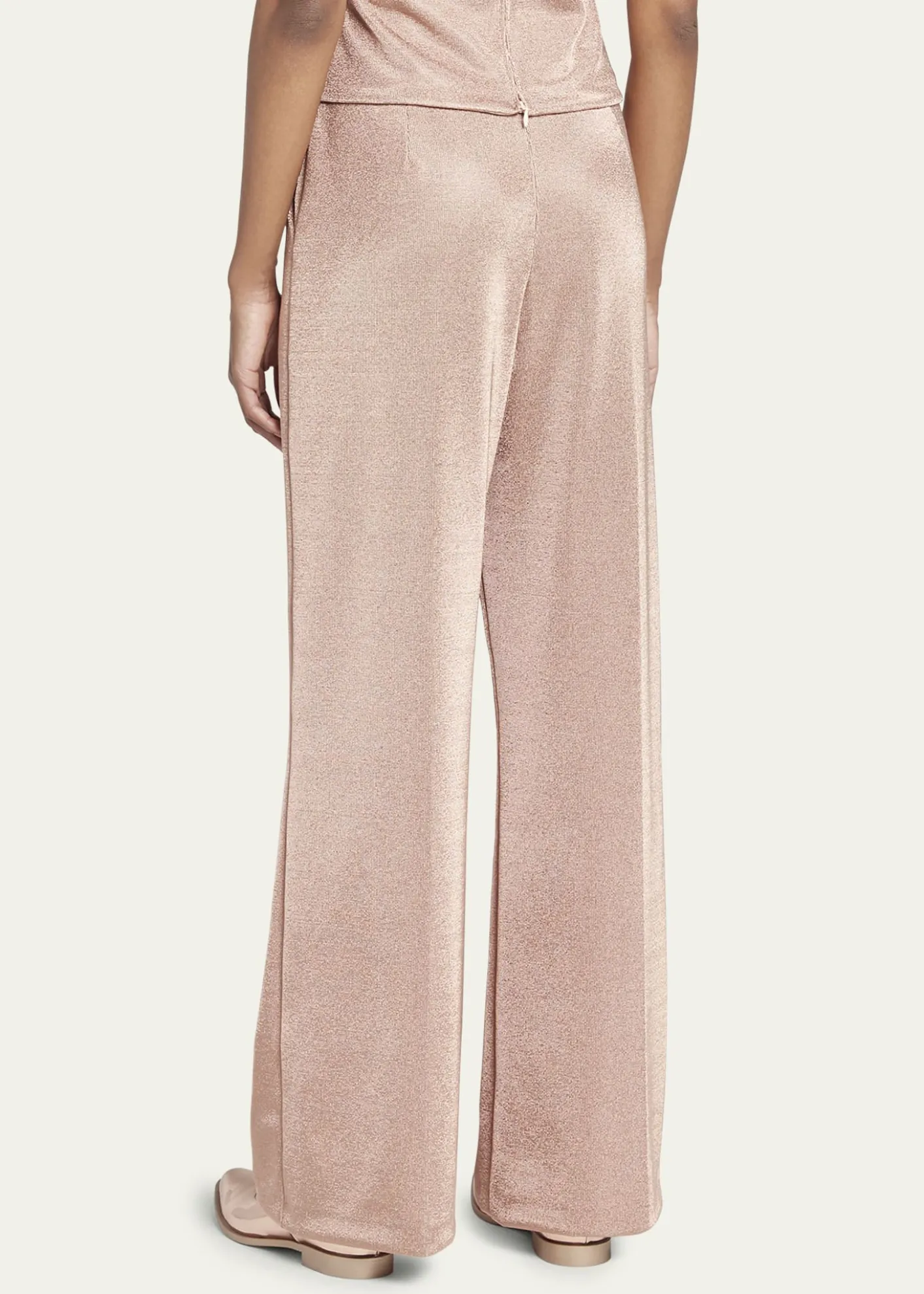 Giorgio ArmaniLurex Bonded Jersey Trousers