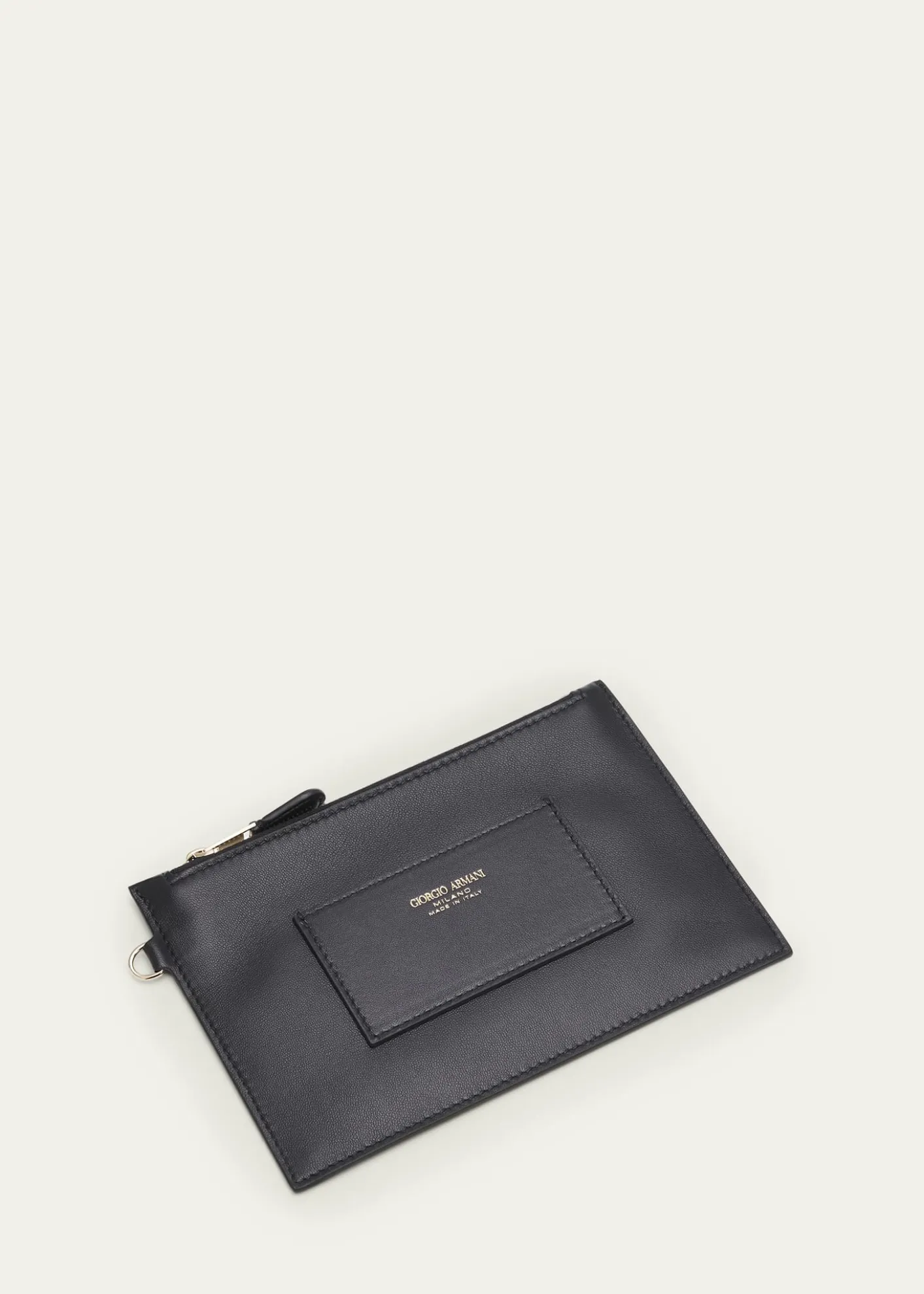 Giorgio ArmaniMedium Lamb Leather Shopper Tote Bag
