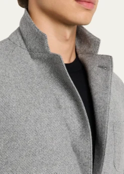 Giorgio ArmaniMen's Birdseye Cashmere Single-Breasted Blazer
