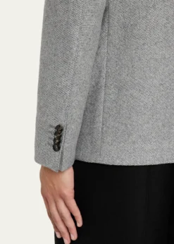 Giorgio ArmaniMen's Birdseye Cashmere Single-Breasted Blazer