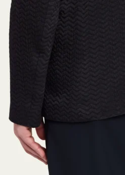Giorgio ArmaniMen's Chevron Silk and Wool Sport Coat