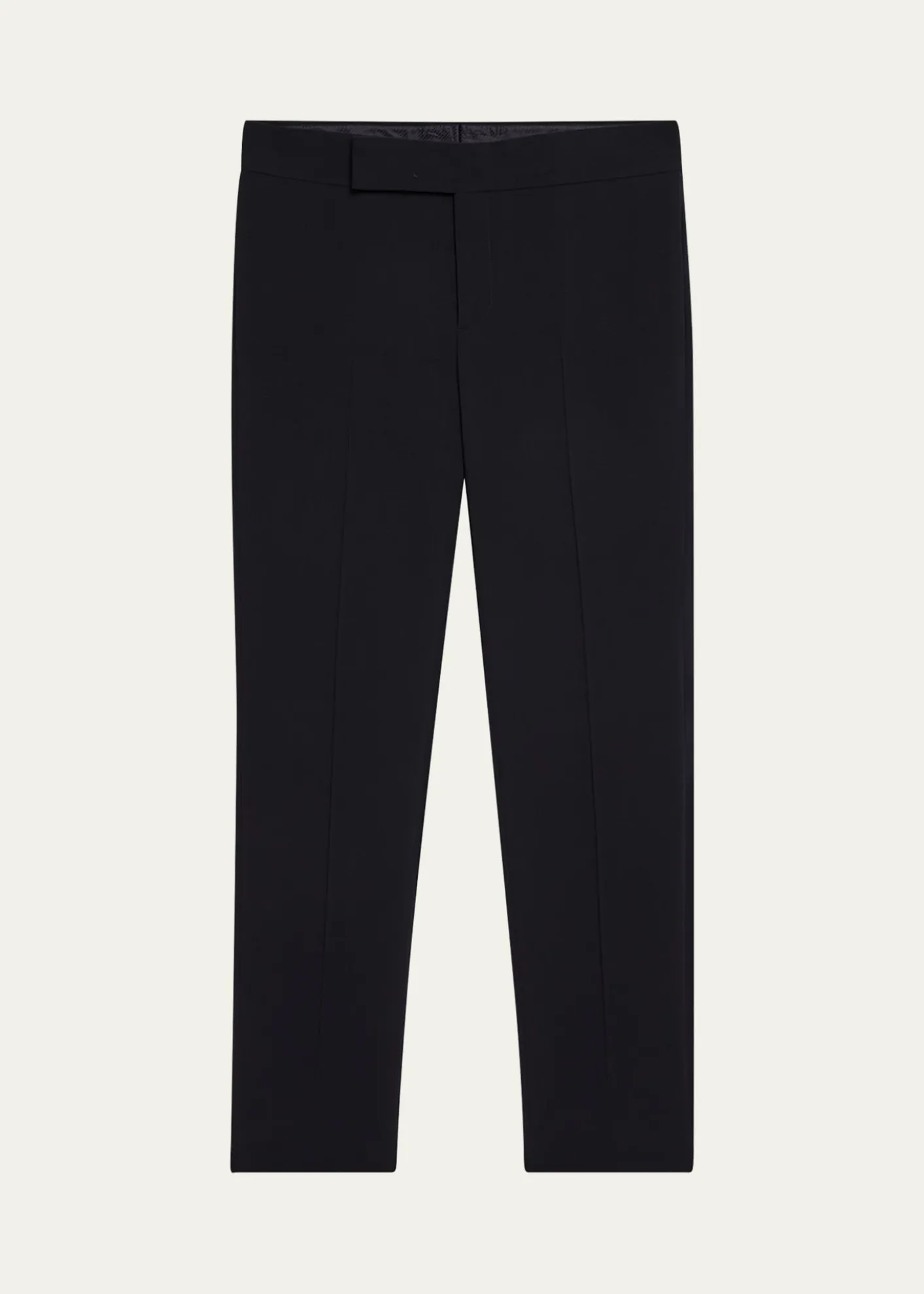 Giorgio ArmaniMen's Flat-Front Creased Trousers