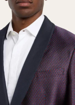 Giorgio ArmaniMen's Jacquard Shawl Blazer