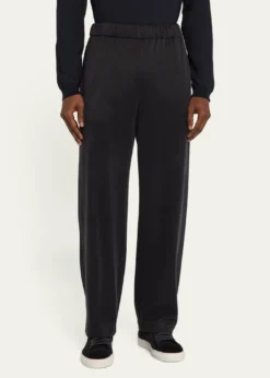 Giorgio ArmaniMen's Jersey Pull-On Trousers