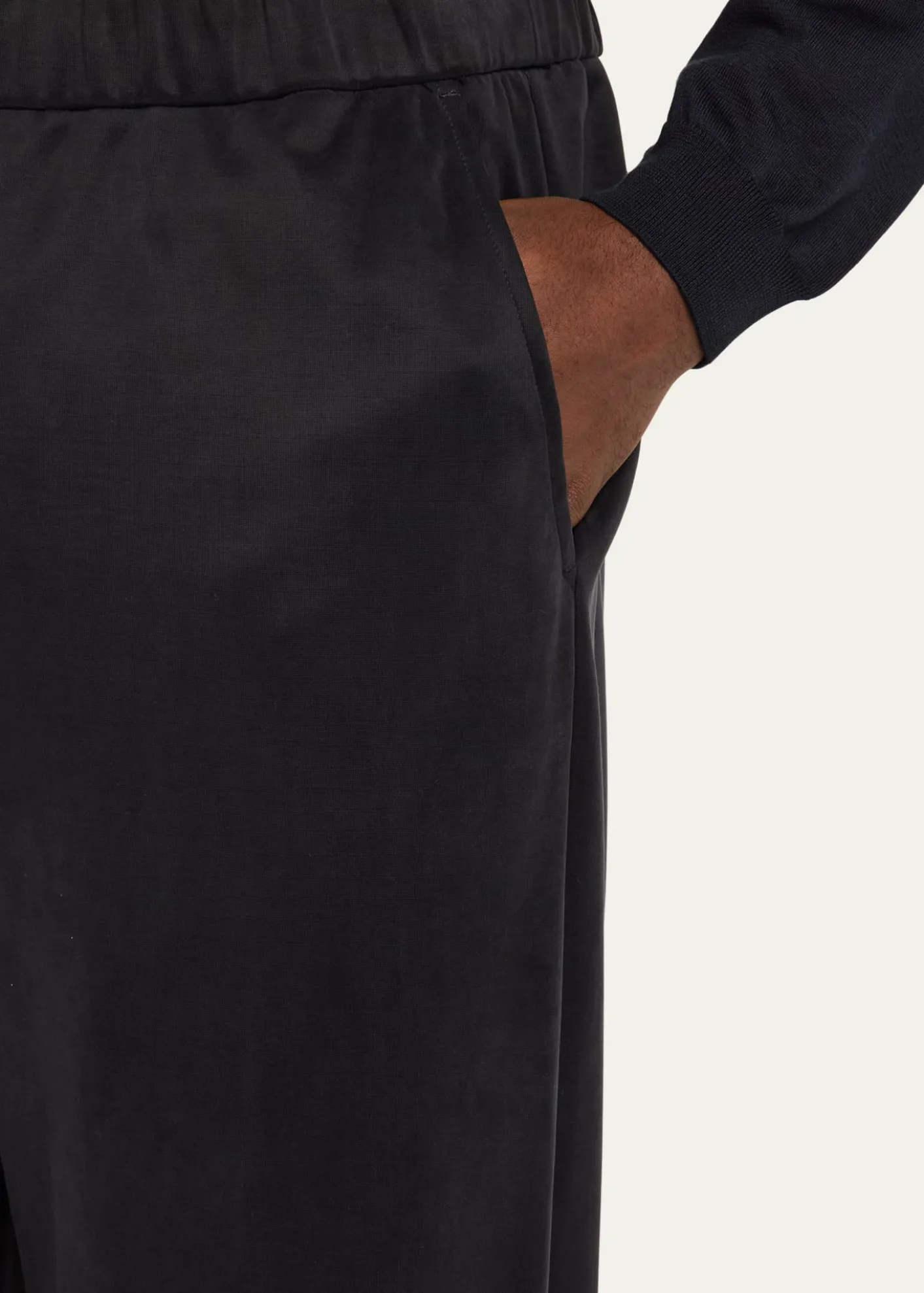 Giorgio ArmaniMen's Jersey Pull-On Trousers