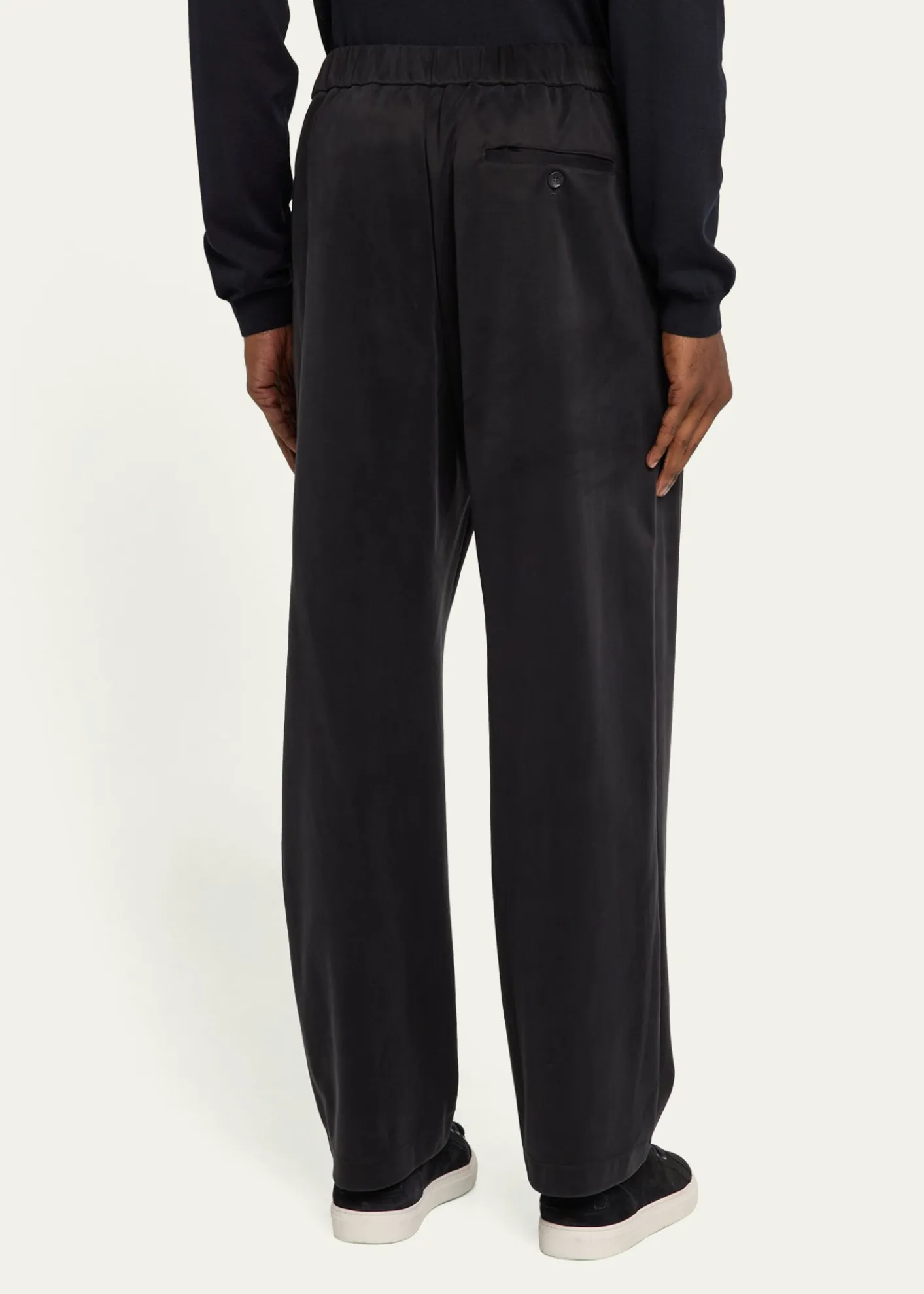 Giorgio ArmaniMen's Jersey Pull-On Trousers