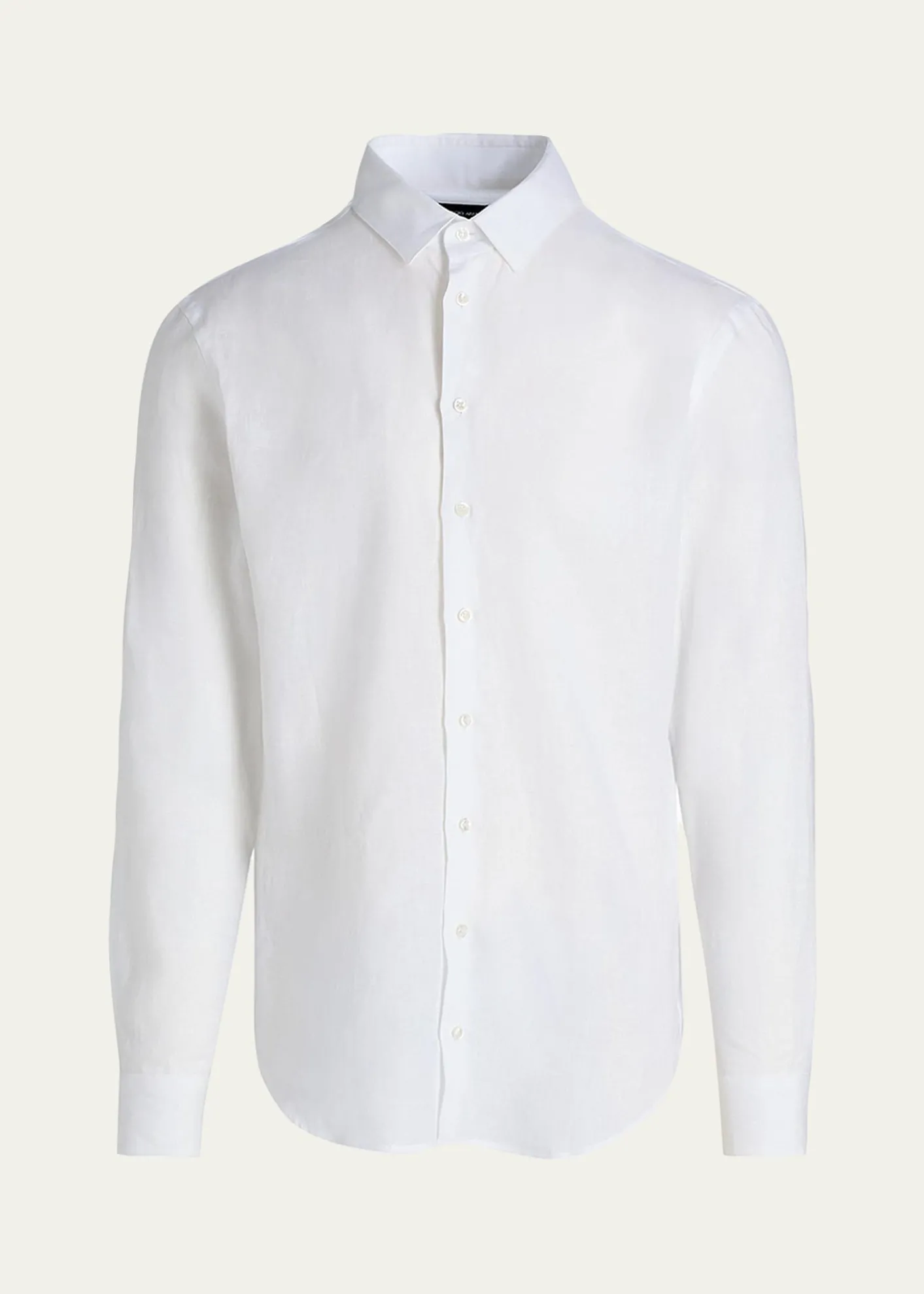 Giorgio ArmaniMen's Linen Classic-Fit Sport Shirt