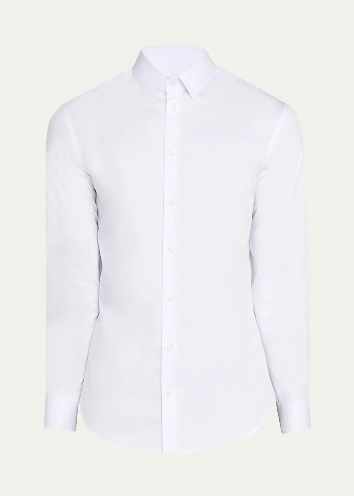 Giorgio ArmaniMen's Logan Piece-Dyed Cotton Sport Shirt