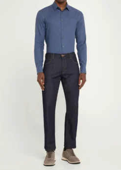 Giorgio ArmaniMen's Micro-Houndstooth Sport Shirt