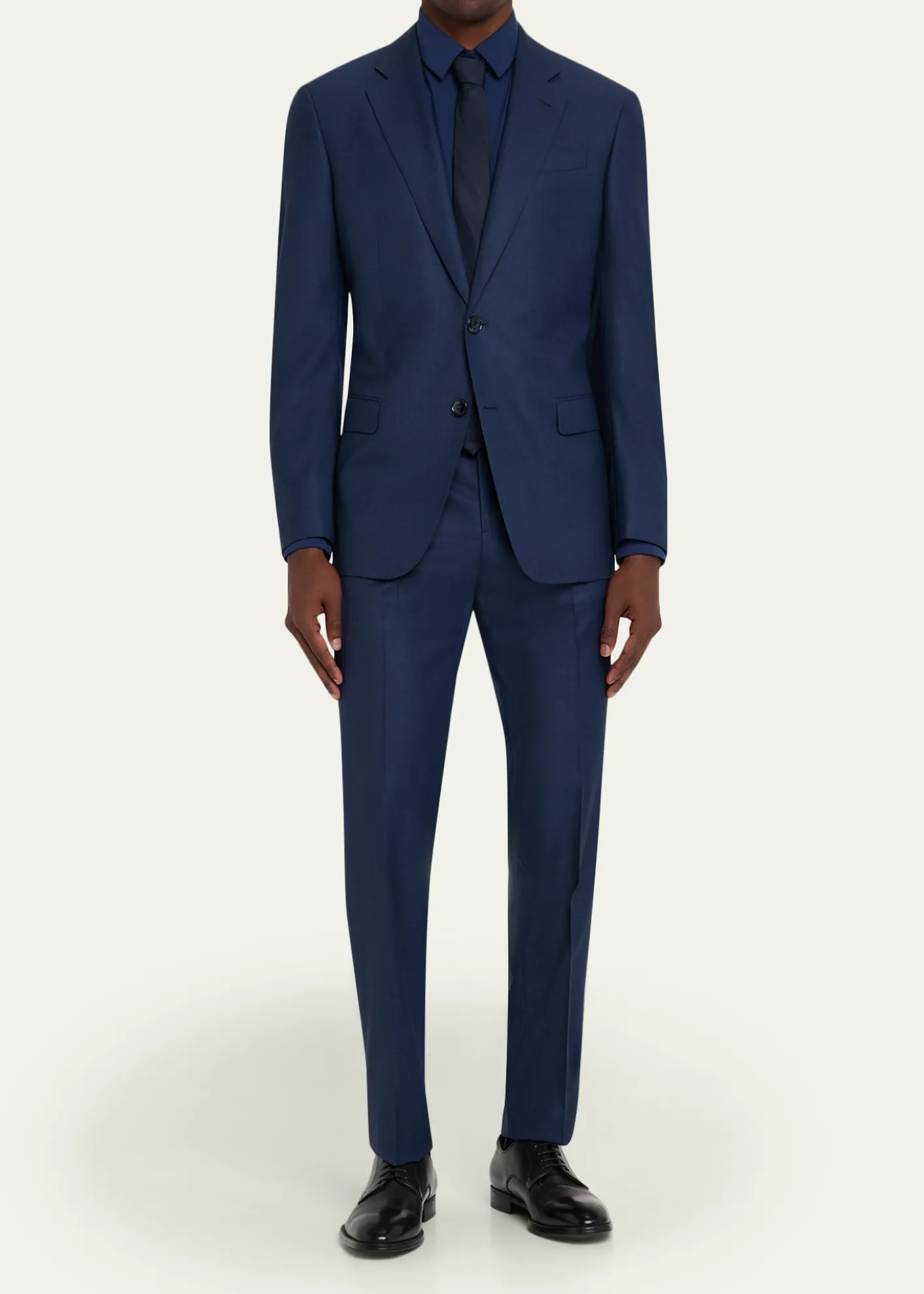Giorgio ArmaniMen's Nylon-Stretch Slim Sport Shirt
