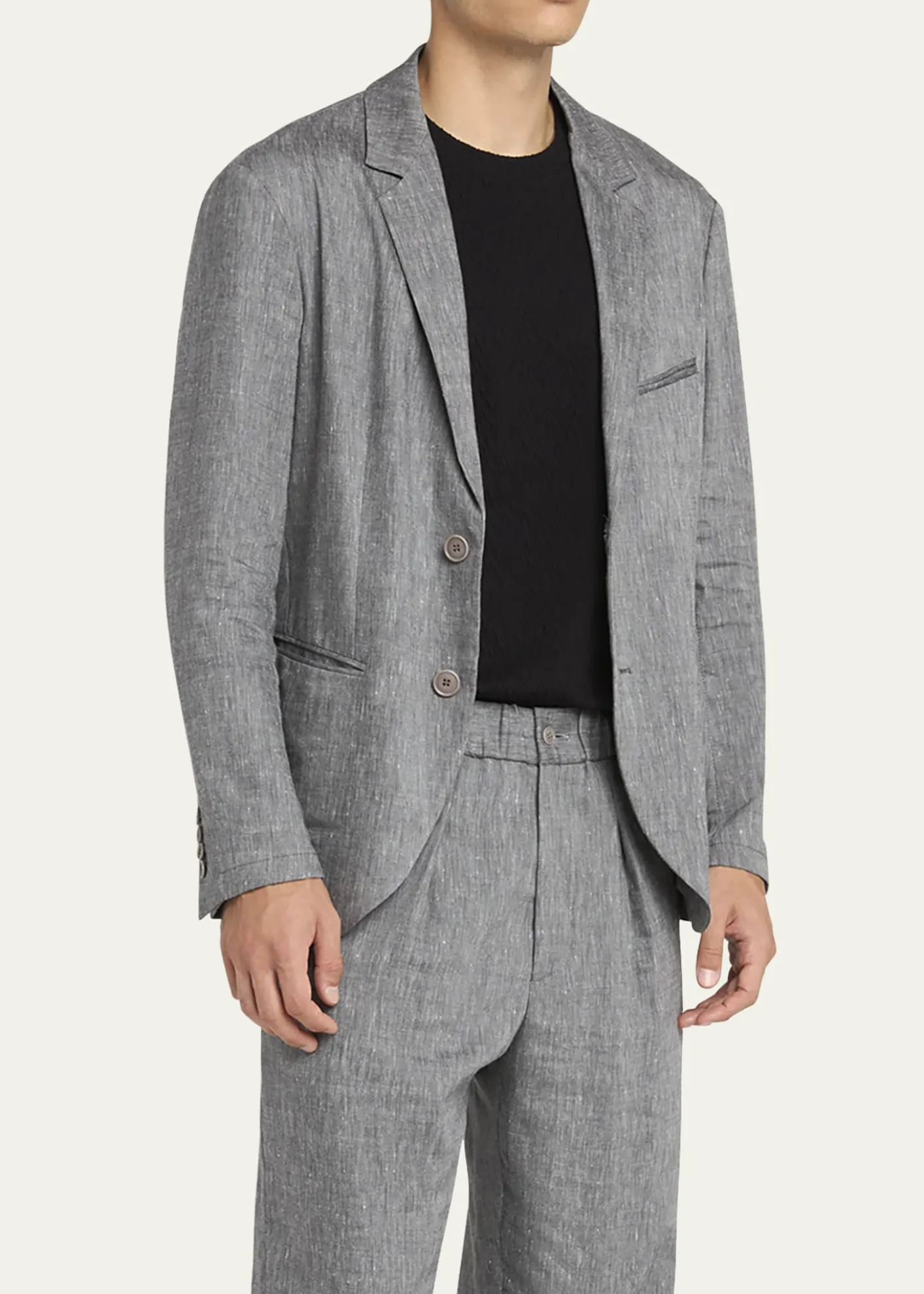 Giorgio ArmaniMen's One Shot Linen-Wool Sport Coat