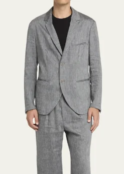 Giorgio ArmaniMen's One Shot Linen-Wool Sport Coat