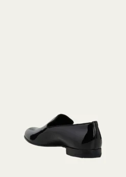 Giorgio ArmaniMen's Patent Formal Slip-Ons