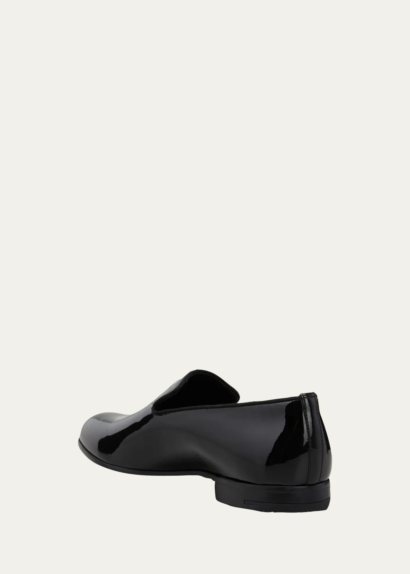 Giorgio ArmaniMen's Patent Formal Slip-Ons