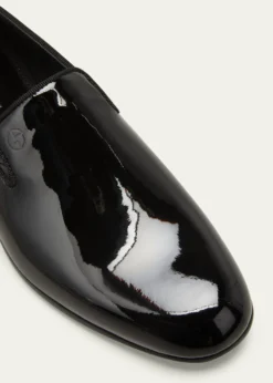 Giorgio ArmaniMen's Patent Formal Slip-Ons