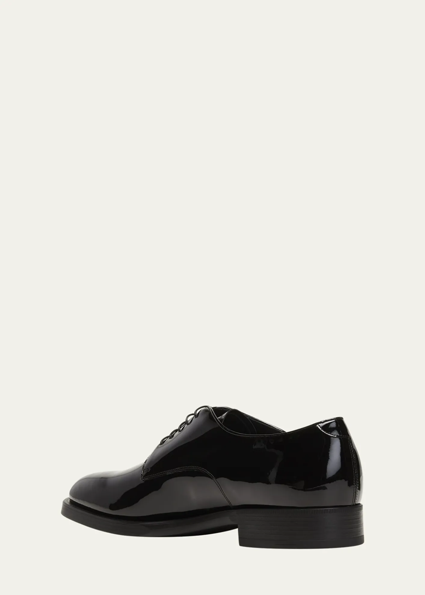 Giorgio ArmaniMen's Patent Leather Derby Shoes