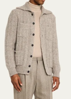 Giorgio ArmaniMen's 4-Pocket Cardigan Jacket