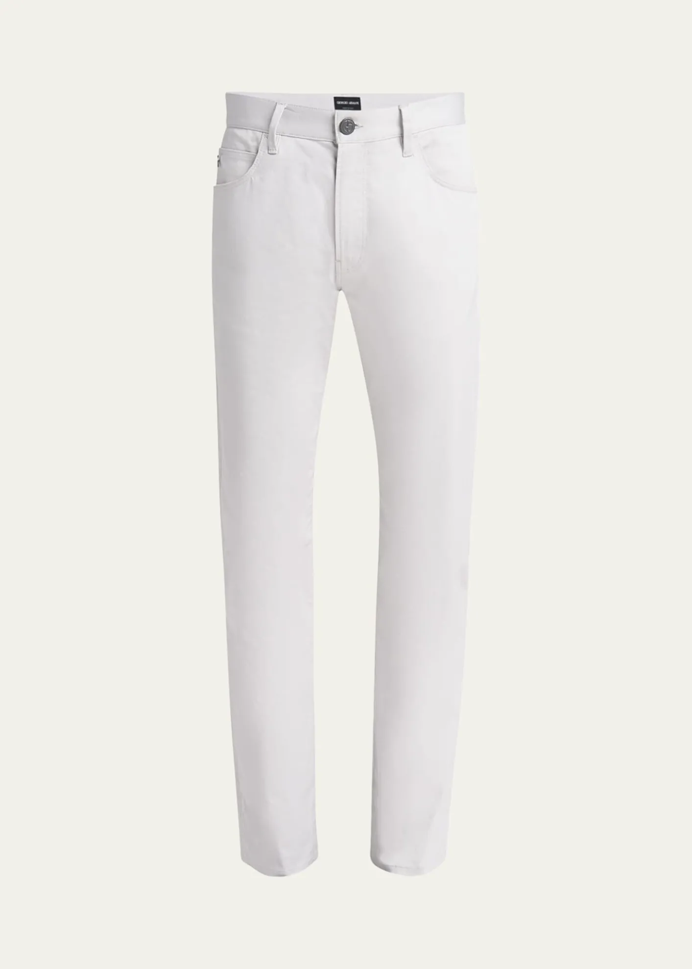Giorgio ArmaniMen's 5-Pocket Stretch Cotton Pants