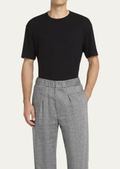 Giorgio ArmaniMen's Raised Chevron T-Shirt