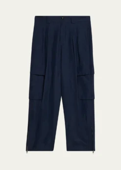 Giorgio ArmaniMen's Relaxed Fit Cargo Trousers