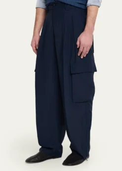 Giorgio ArmaniMen's Relaxed Fit Cargo Trousers