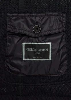 Giorgio ArmaniMen's Rice Stitch Sport Coat