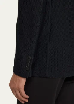 Giorgio ArmaniMen's Rice Stitch Sport Coat