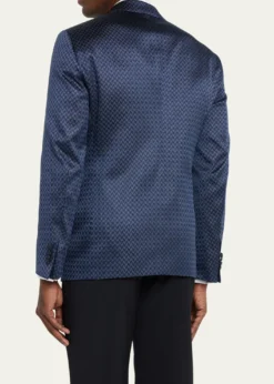 Giorgio ArmaniMen's Silk Jacquard Blazer