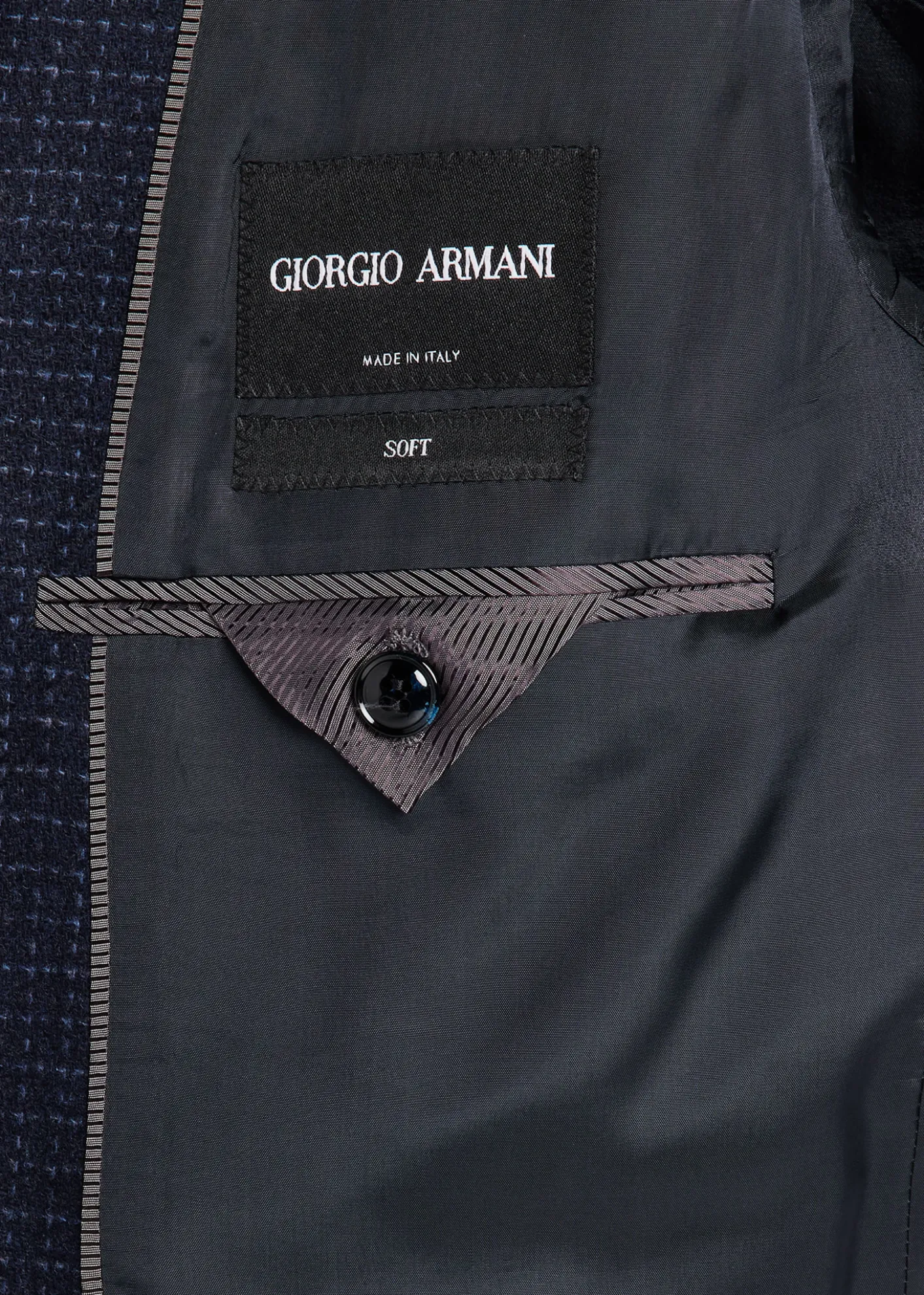 Giorgio ArmaniMen's Soft Line Check Single-Breasted Sport Coat