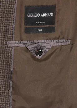 Giorgio ArmaniMen's Soft Line Houndstooth Single-Breasted Sport Coat