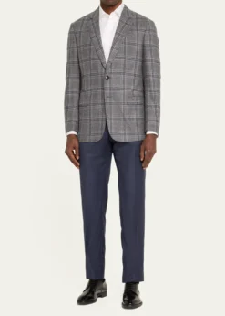 Giorgio ArmaniMen's Soft Plaid Sport Coat