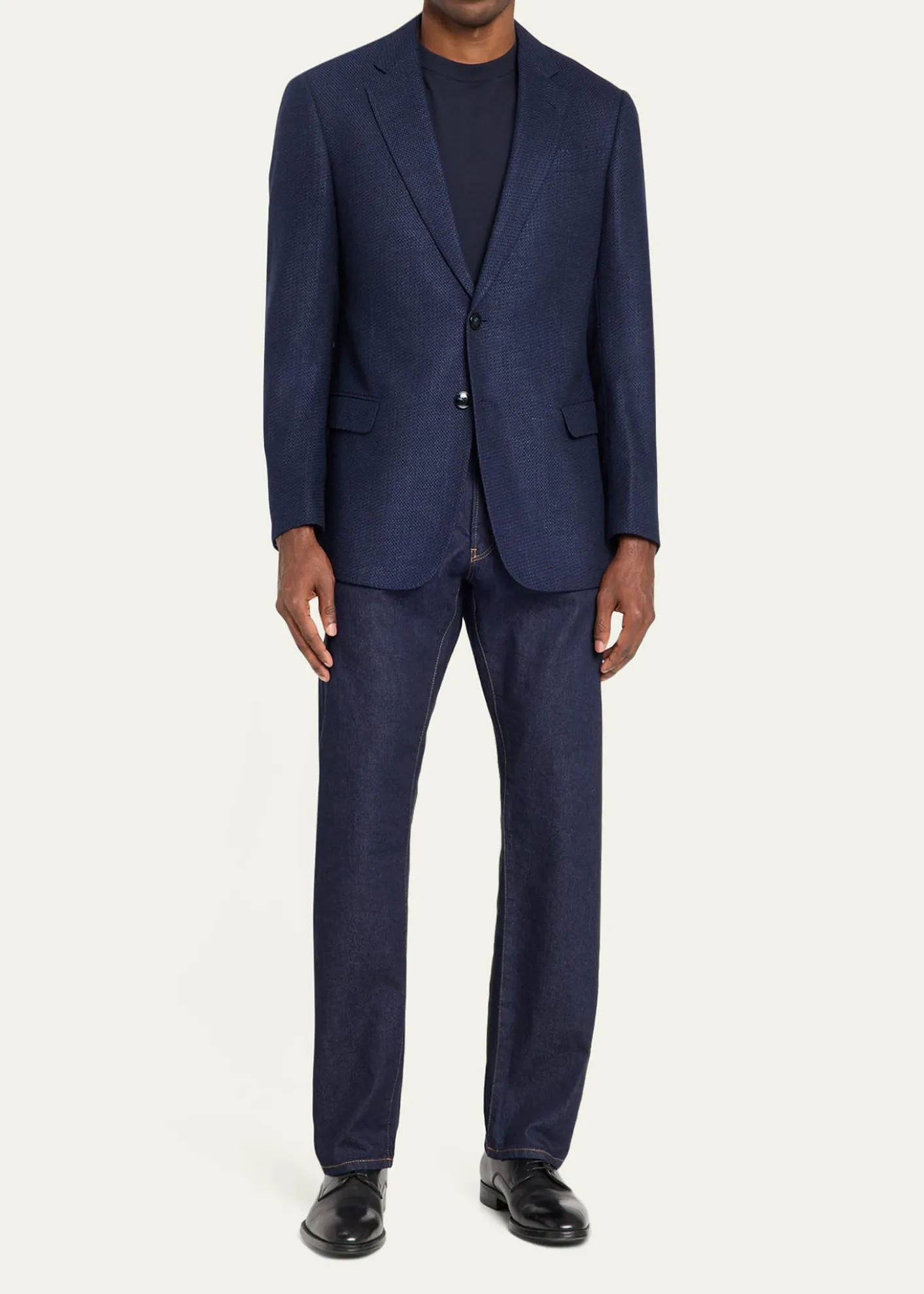 Giorgio ArmaniMen's Soft Textured Single-Breasted Sport Coat