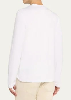Giorgio ArmaniMen's Solid Cotton T-Shirt