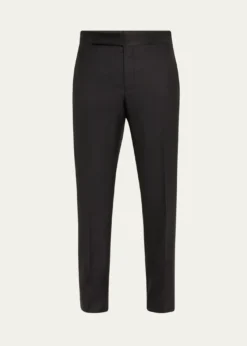 Giorgio ArmaniMen's Solid Formal Tuxedo Pants