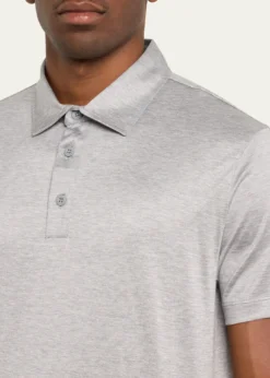 Giorgio ArmaniMen's Solid Jersey Polo Shirt