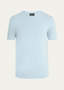 Giorgio ArmaniMen's Solid Short-Sleeve T-Shirt