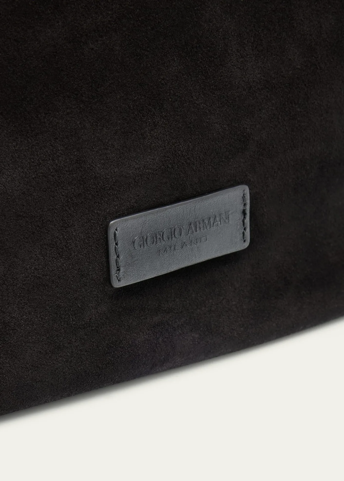 Giorgio ArmaniMen's Split Leather Tote Bag
