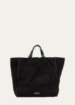 Giorgio ArmaniMen's Split Leather Tote Bag