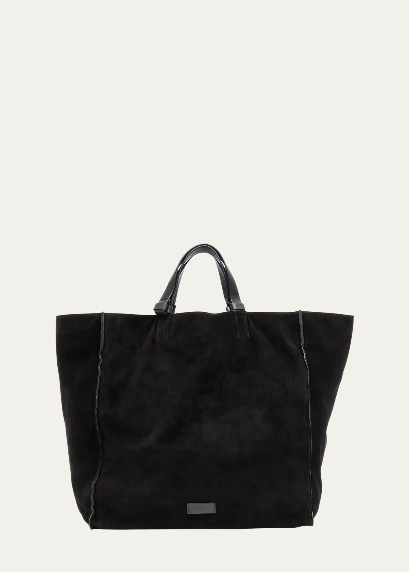 Giorgio ArmaniMen's Split Leather Tote Bag