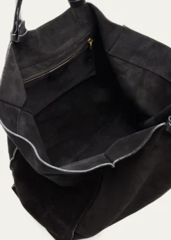 Giorgio ArmaniMen's Split Leather Tote Bag