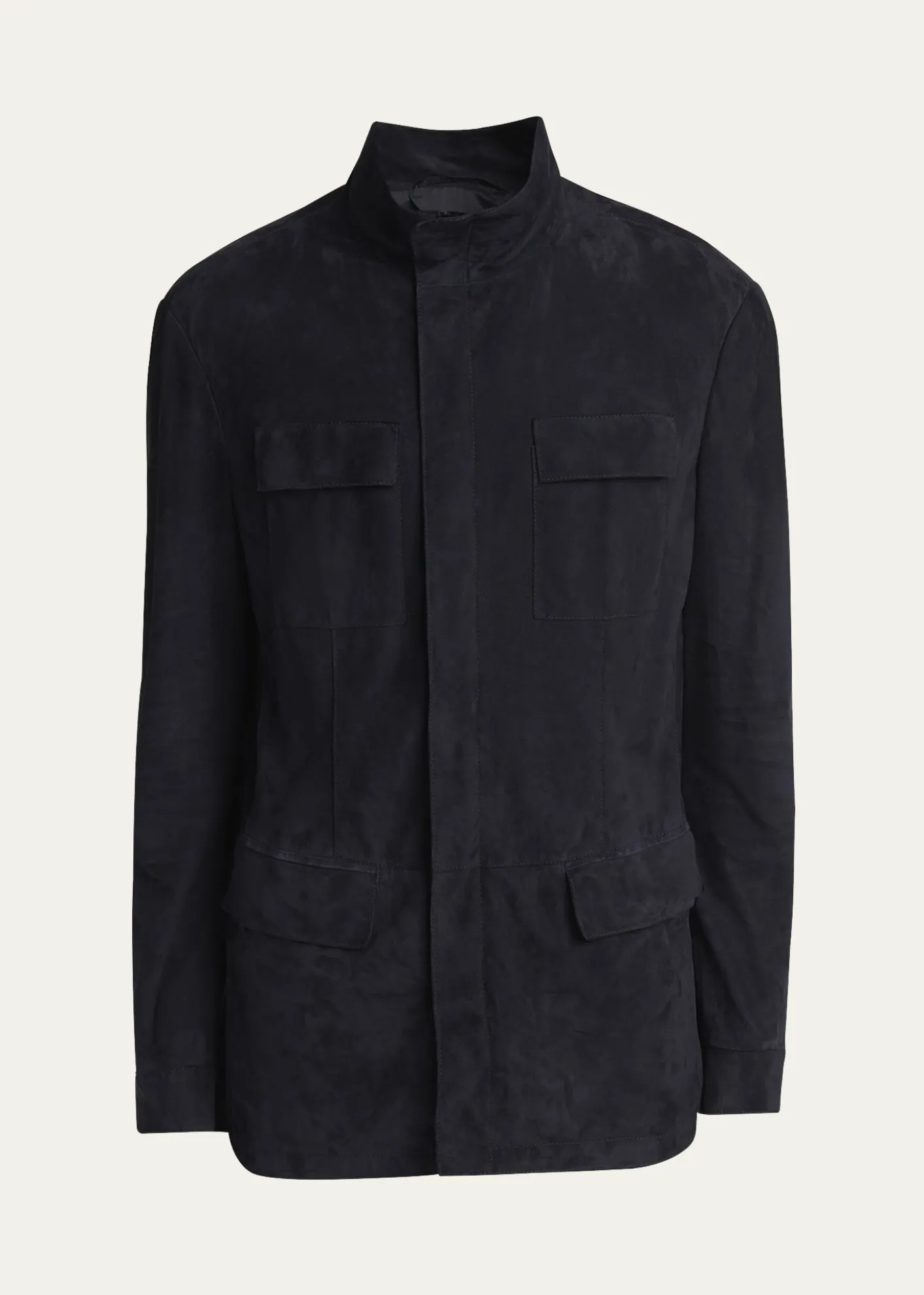 Giorgio ArmaniMen's Suede Field Jacket