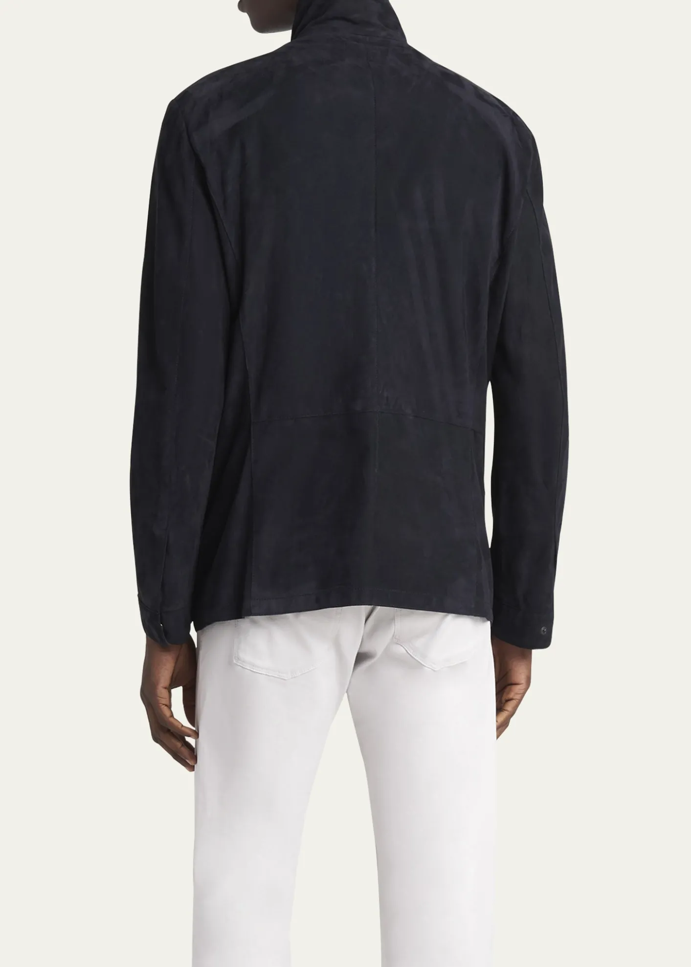 Giorgio ArmaniMen's Suede Field Jacket